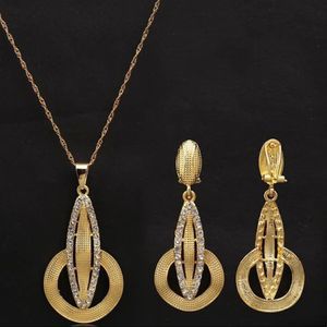 Ethiopian chic pendant set
